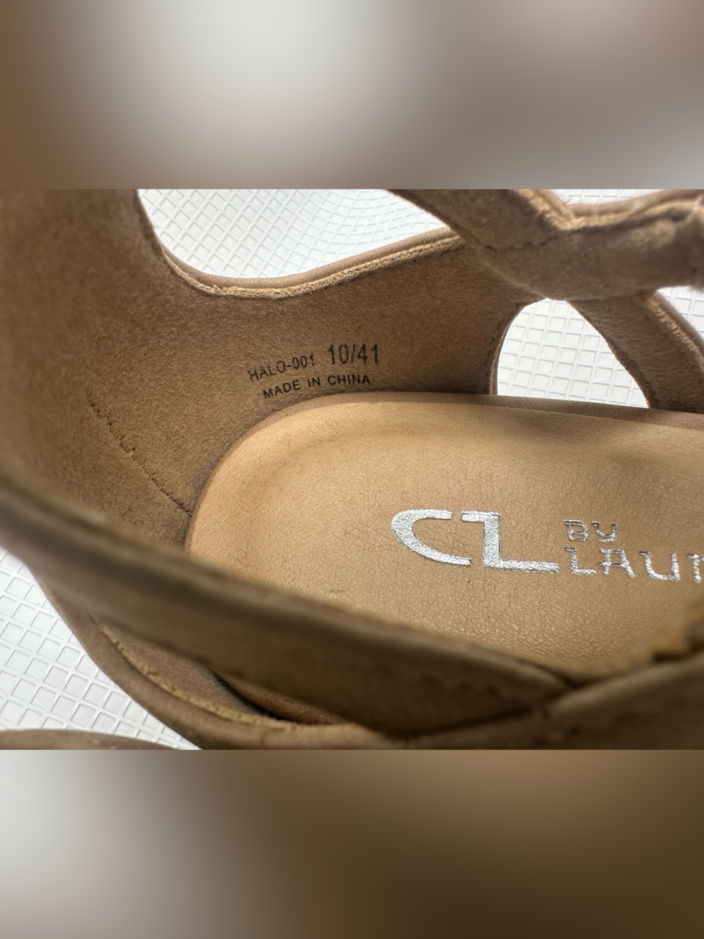 CL by Laundry Helena Snakeskin Metallic Gold Pointed Toe Flats Women’s 10 - Picture 4 of 7